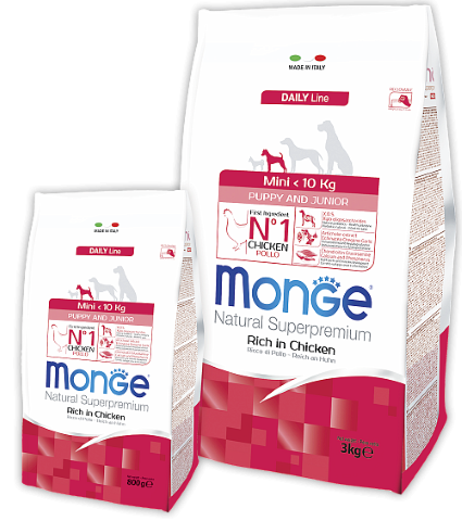 MONGE Mini Puppy & Junior